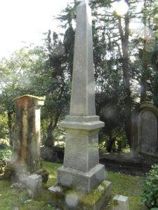 Elizabeth Gilchrist, doctor who volunteered to serve at Military Hospitals, died of illness 25 October 1919. She is buried here.